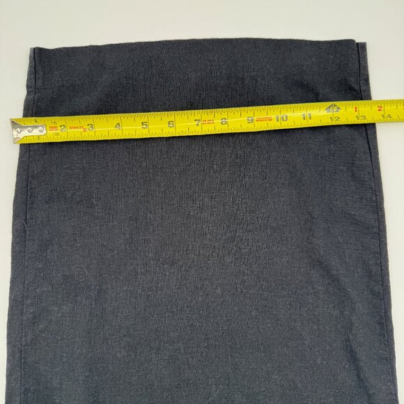 J.Crew Factory Women’s 16 Linen Blend Jumpsuit Black Cropped Wide Leg Belted - Picture 15 of 15